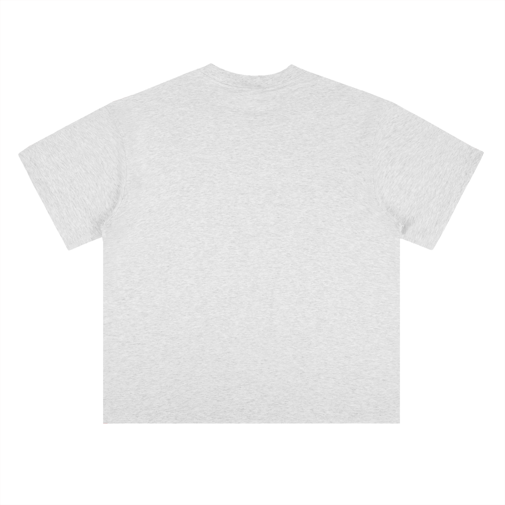White t-shirt on a white background