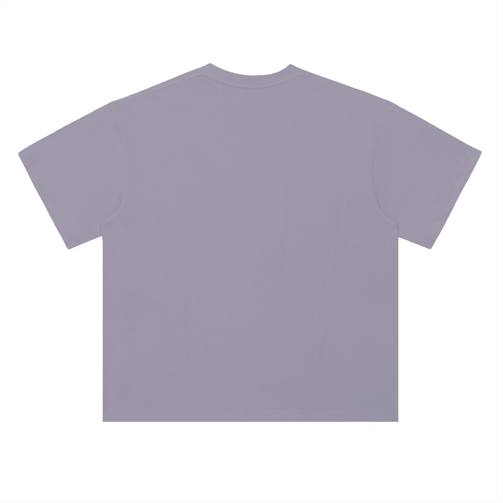 Plain light purple t-shirt on a white background