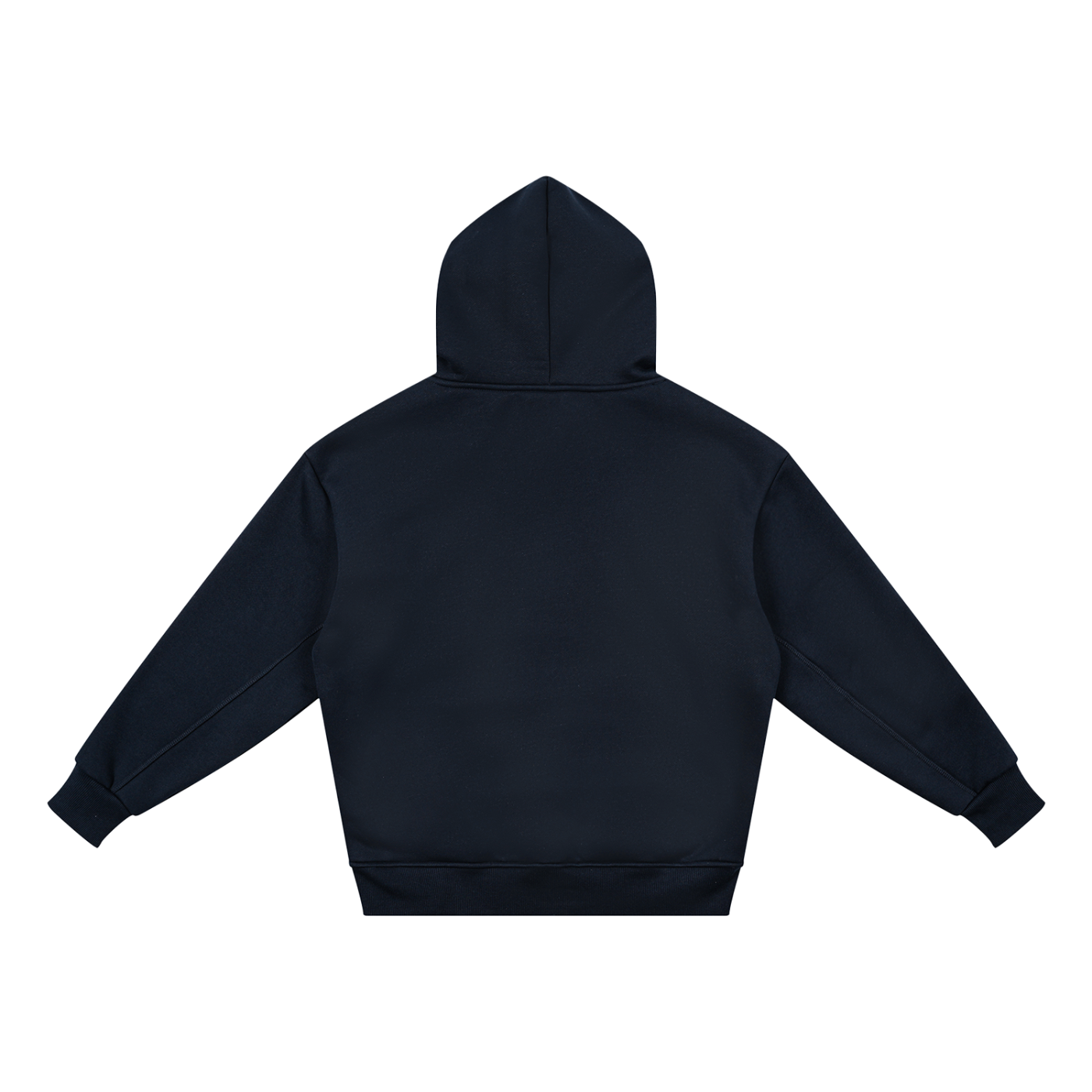 Black hoodie on a white background