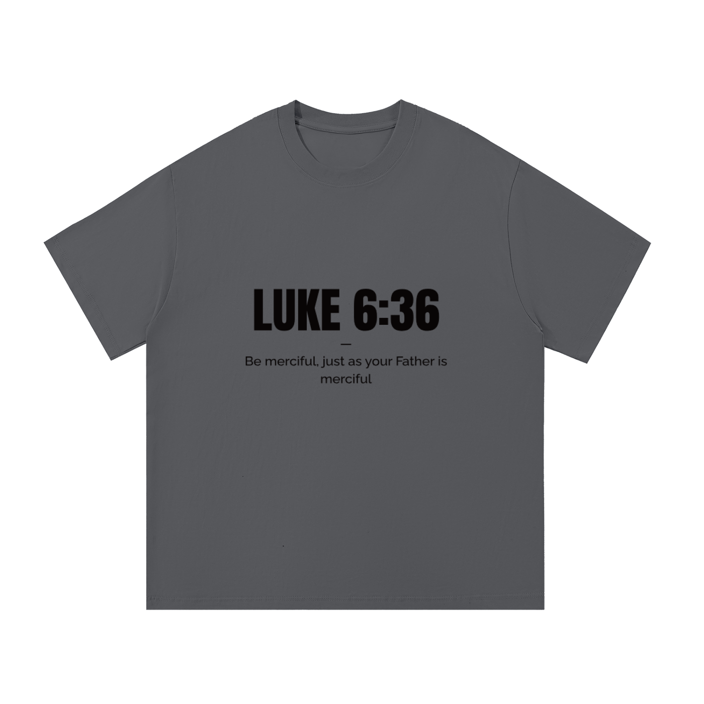 Black t-shirt with 'MASSIVE' text on a white background